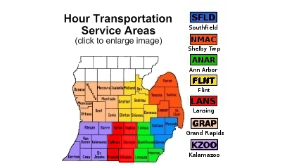 Service Areas